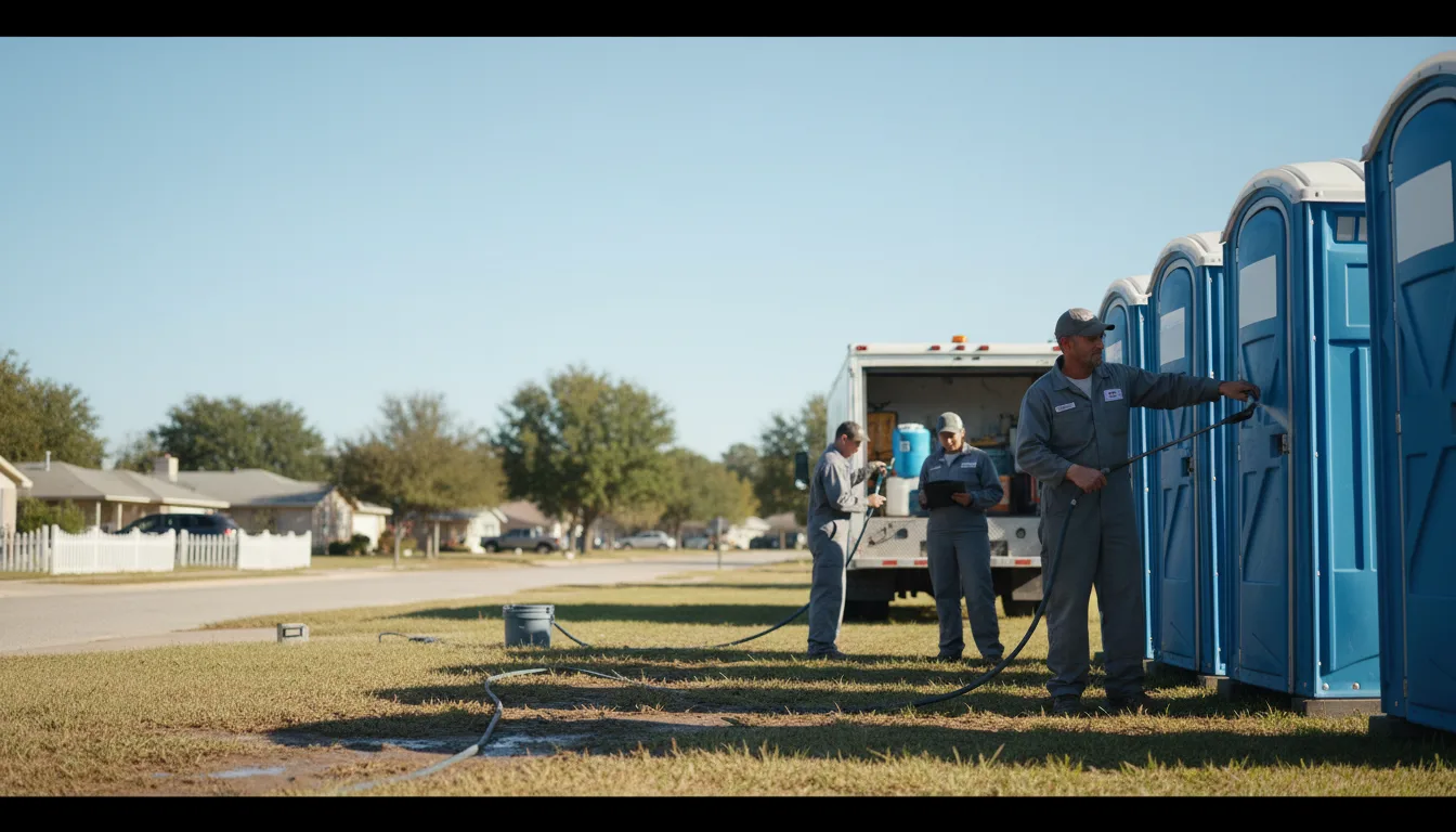 Long-Term Portable Toilet Rental in Fowler, CA near me